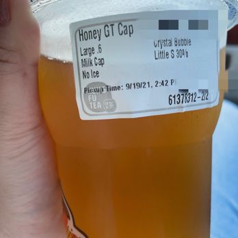 Kung Fu Tea - Where is my milk cap ? - Bubble Tea Near Me - Glenview, Illinois