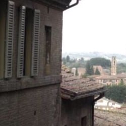 Albergo Cannon d'Oro - A view from another window of the breathtaking colors of the Sienese countryside.