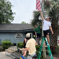 Hilton Head Bicycle Company - A young customer from France let us know our flag needed replacing! Our amazing interns handled it right away.