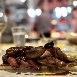 PB Boulangerie & Bistro - Steak Frites (with seared Foie Gras)
