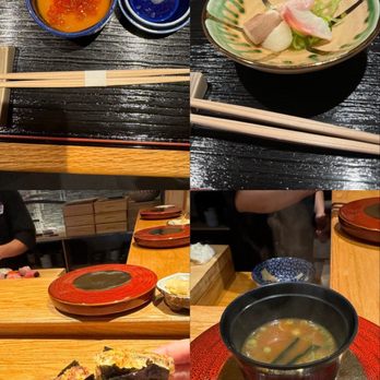Taki Omakase - Chawan mushi, soup, fried eel, sunomono - Sushi Bars Near Me - Boca Raton, Florida Taki Omakase - Chawan mushi, soup, fried eel, sunomono - Sushi Bars Near Me - Boca Raton, Florida