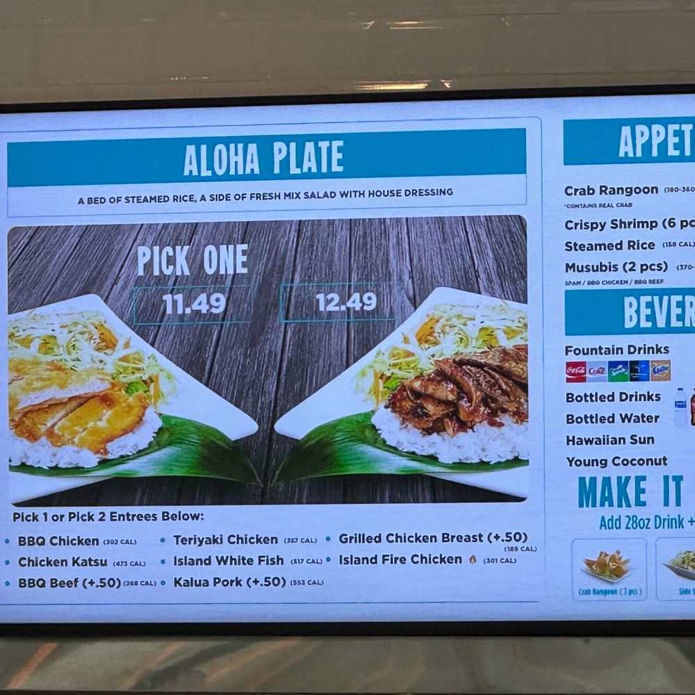 Ono Hawaiian BBQ - Menu - Hawaiian Near Me - Indio, California Ono Hawaiian BBQ - Menu - Hawaiian Near Me - Indio, California