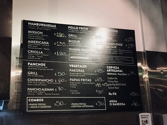 Menu photo 4 Big Sur Buenos Aires, C