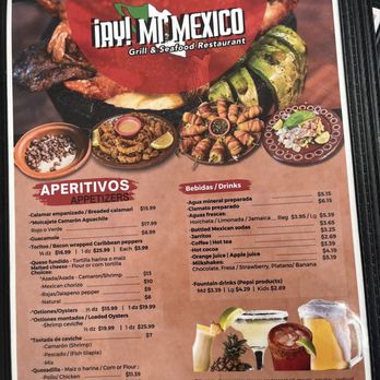 Ay Mi Mexico Restaurant - Menu - Mexican Near Me - Albuquerque, New Mexico