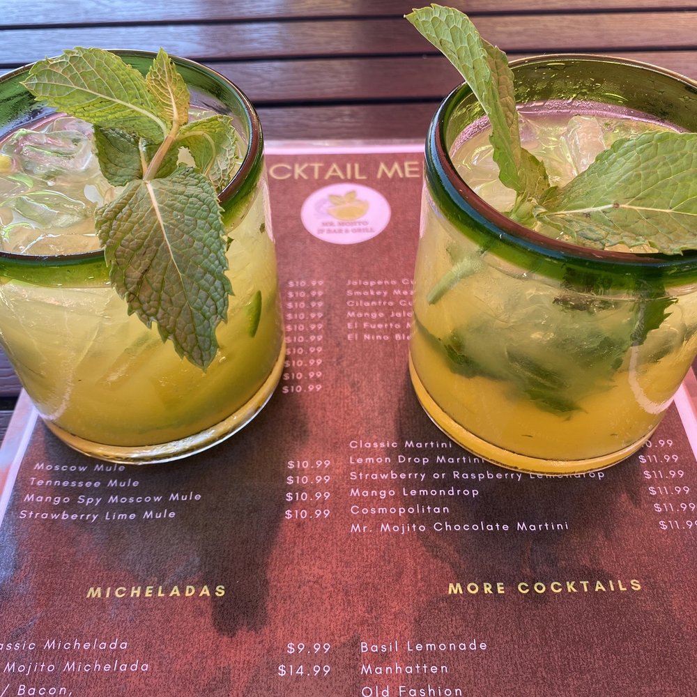 Mr Mojito Bar & Grill - Happy hour mojitos: mango and spicy mango - New American Near Me - San Jose, California Mr Mojito Bar & Grill - Happy hour mojitos: mango and spicy mango - New American Near Me - San Jose, California