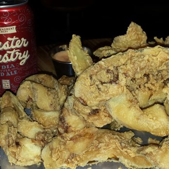 Brick & Brew - Fried pickles (get it extra crispy) - Gastropubs Near Me - Media, Pennsylvania Brick & Brew - Fried pickles (get it extra crispy) - Gastropubs Near Me - Media, Pennsylvania
