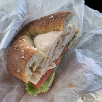 Rosemary Rocksalt - Turkey, tomato, lettuce on a Rosemary Rocksalt bagel - Bagels Near Me - Vancouver, British Columbia Rosemary Rocksalt - Turkey, tomato, lettuce on a Rosemary Rocksalt bagel - Bagels Near Me - Vancouver, British Columbia
