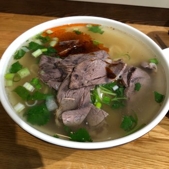 Kung Fu Noodle - Spicy beef shank noodles - Chinese Near Me - Vancouver, British Columbia