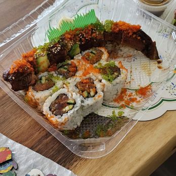 Sushi Monster - Godzilla roll and spicy tuna roll - Sushi Bars Near Me - Belmont, California Sushi Monster - Godzilla roll and spicy tuna roll - Sushi Bars Near Me - Belmont, California