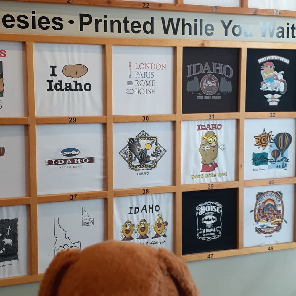 Taters - T-shirts printed while you wait. 5/24/25 - Gift Shops Near Me - Boise, Idaho