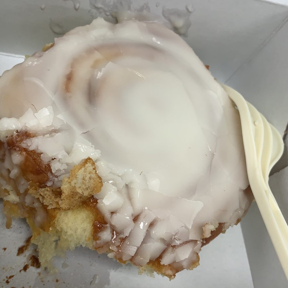 Vanilla Cinnamon Roll. $3.29. It tastes great but very sweet. If you create an account, then you are eligible to redeem a free reward. Vanilla Cinnamon Roll. $3.29. It tastes great but very sweet. If you create an account, then you are eligible to redeem a free reward.