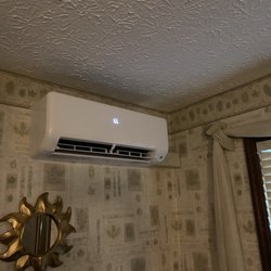 Polar Bear Heating & Air - Newly installed mini split for master bedroom.