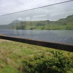 Finntown Railway Museum - The view through the window
