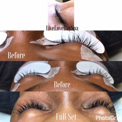Live Love Day Spa Houston - Lavish Lash Mink extension