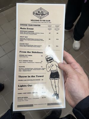 Menu photo 7 K.O. Burger New York, NY Menu photo 7 K.O. Burger New York, NY
