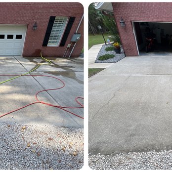 Ultimate Exterior Cleaning Services - Dirt removal from concrete driveway. - Pressure Washers Near Me Ultimate Exterior Cleaning Services - Dirt removal from concrete driveway. - Pressure Washers Near Me
