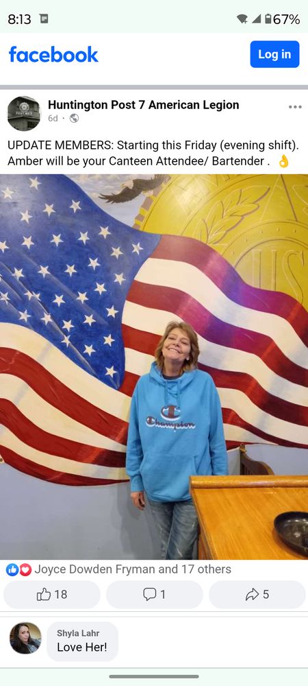 American Legion Post 7 - veterans service organization in Huntington, IN