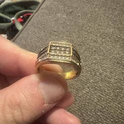 King Of Gold - 10 k gold men's ring