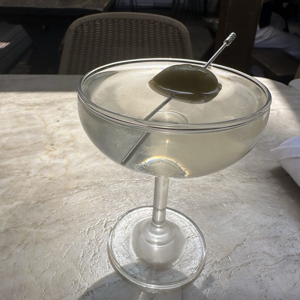 Great White - Dirty Mini Martini - New American Near Me - Los Angeles, California Great White - Dirty Mini Martini - New American Near Me - Los Angeles, California