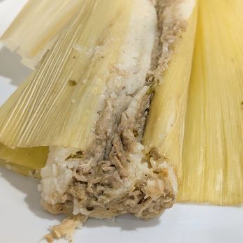 The Tamale Fiesta - Pork in Green Tomatillo Sauce - Food Stands Near Me - Sun Valley, California
