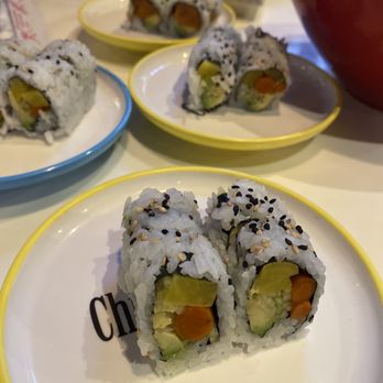 Sushi Sakura - Vegetarian roll - Conveyor Belt Sushi Near Me - Katy, Texas Sushi Sakura - Vegetarian roll - Conveyor Belt Sushi Near Me - Katy, Texas