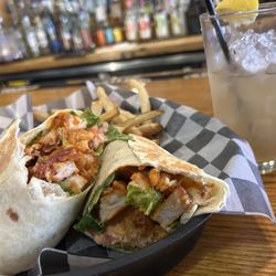 Full Tilt Saloon - Buffalo chicken wrap