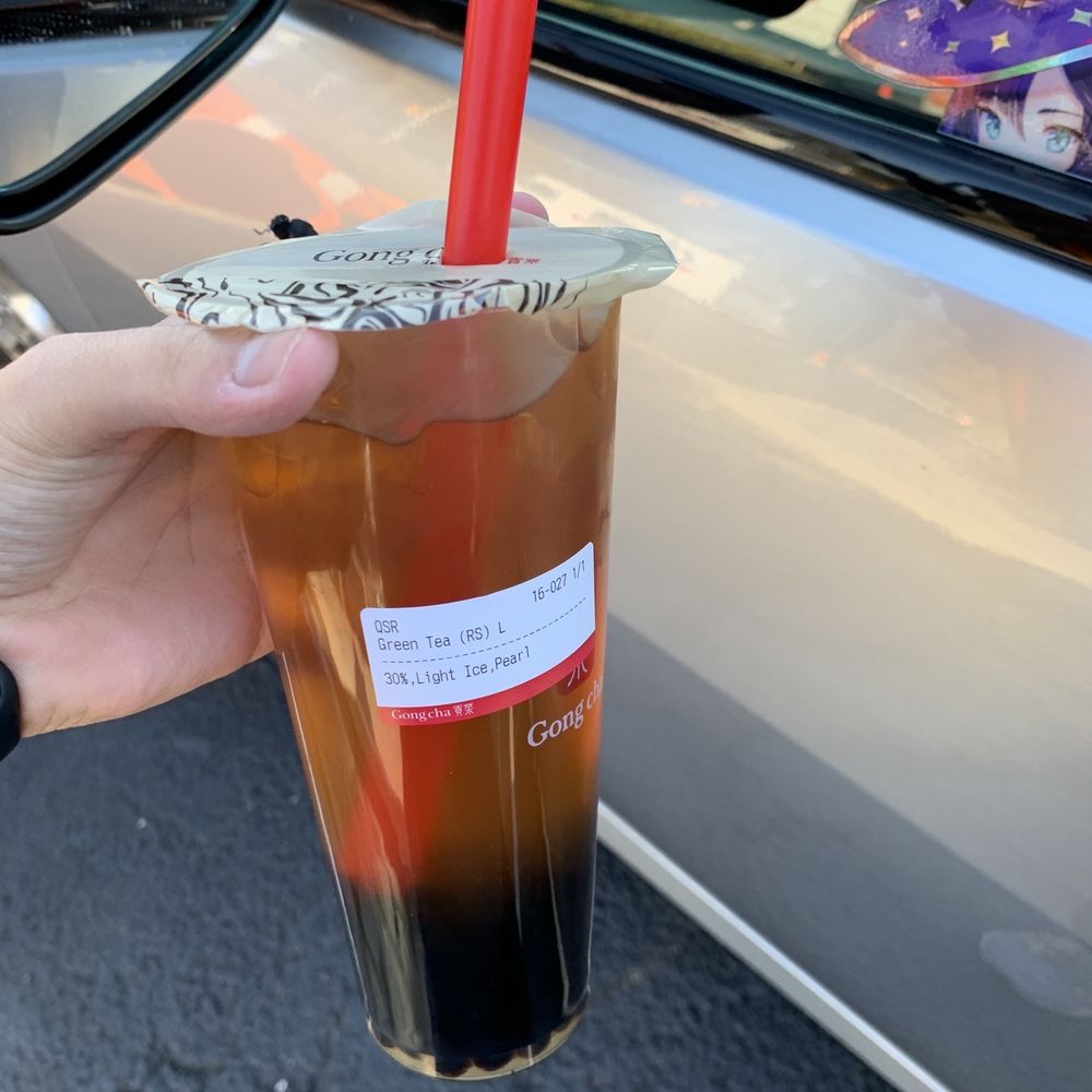Gong Cha - Green Tea () - Bubble Tea Near Me - Union, New Jersey