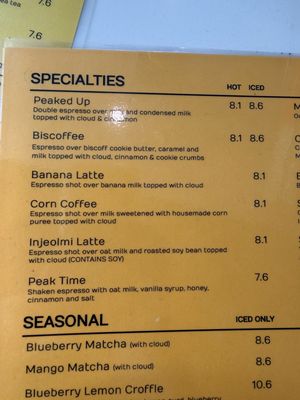 Menu photo 2 Peak Cafe Northridge, CA Menu photo 2 Peak Cafe Northridge, CA