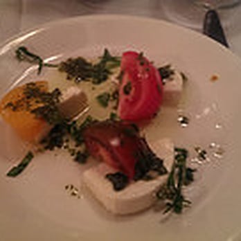 Alfio's Buon Cibo - Half portion of the tomato and mozzarella salad. - Italian Near Me - Cincinnati, Ohio