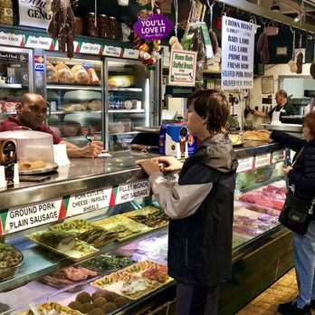 A & C Pork Store - My son ordering his sandwich. - Meat Shops Near Me - Paterson, New Jersey A & C Pork Store - My son ordering his sandwich. - Meat Shops Near Me - Paterson, New Jersey