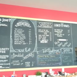 Edgar + Joe's Cafe - Menu