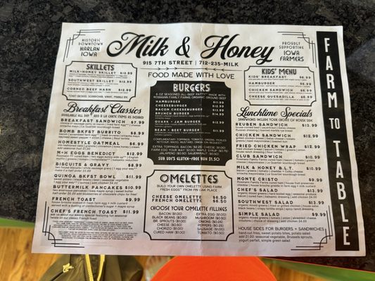 Milk & Honey by null