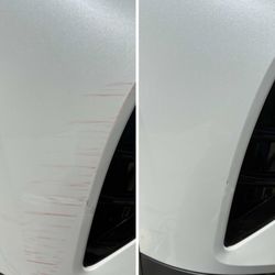 Road Ready Rinse - Before & After - Paint Transfer Scratch Removal