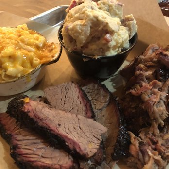 Firebox Deli - 2 meat plate with Mac & cheese and potato salad - Barbeque Near Me - Saint Paul, Minnesota Firebox Deli - 2 meat plate with Mac & cheese and potato salad - Barbeque Near Me - Saint Paul, Minnesota