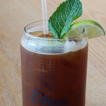 East Pole - Seasonal spring coffee....coffee mojito served with a shot of espresso - Coffee Roasteries Near Me - Atlanta, Georgia