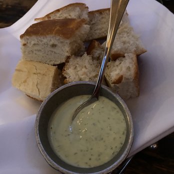 Chimayo - Complimentary bread and dipping sauce - New American Near Me - Park City, Utah