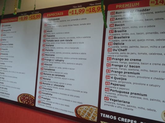 Menu photo 2 Pizzaria Du Chef Santa Maria, DF