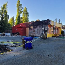 Krispy Krunchy Chicken - As of July 7, 2023. Not sure when this happened, but really wanted this for dinner tonight and then I saw the place was burned down.