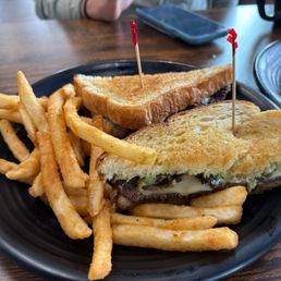 Mushroom swiss burgers