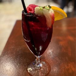 Presidential Lounge - Sangria with brandy and fresh fruits