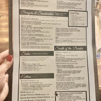 Montana Restaurant - Menu - American Near Me - Stephenville, Texas Montana Restaurant - Menu - American Near Me - Stephenville, Texas