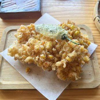 Drunken Monk - Corn kakiage - Izakaya Near Me - Menlo Park, California Drunken Monk - Corn kakiage - Izakaya Near Me - Menlo Park, California
