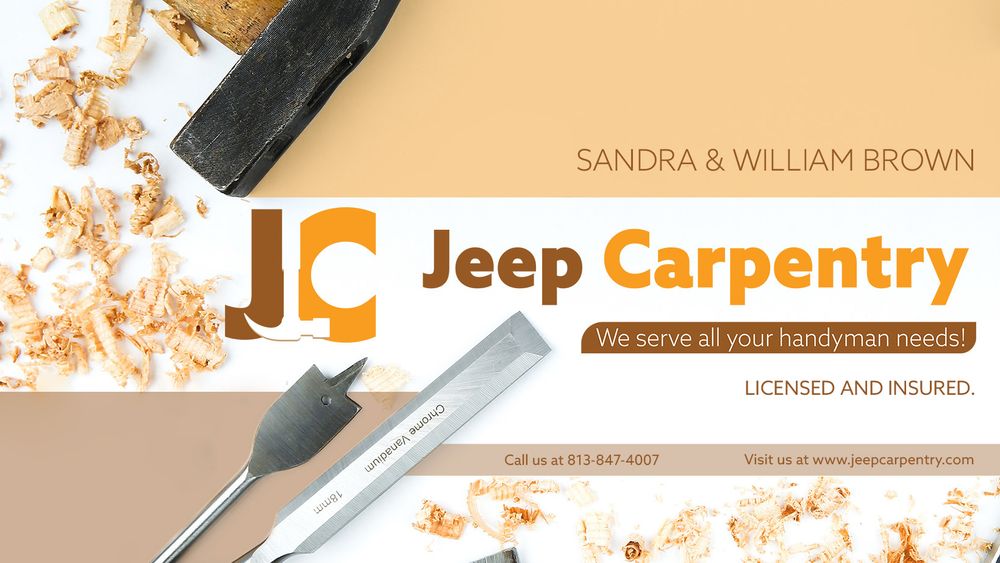 JEEP CARPENTRY Updated October 2024 19 Photos Tampa, Florida
