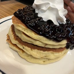 Double Blueberry Pancakes Double Blueberry Pancakes