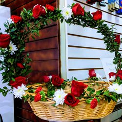 Conroy's Flowers - Encino - Beautiful floral basket Yunus made for our birthday event.