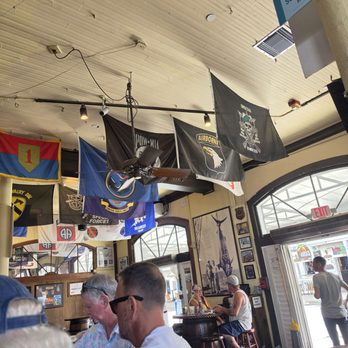 Sloppy Joe's Bar - Military flags - American Near Me - Key West, Florida