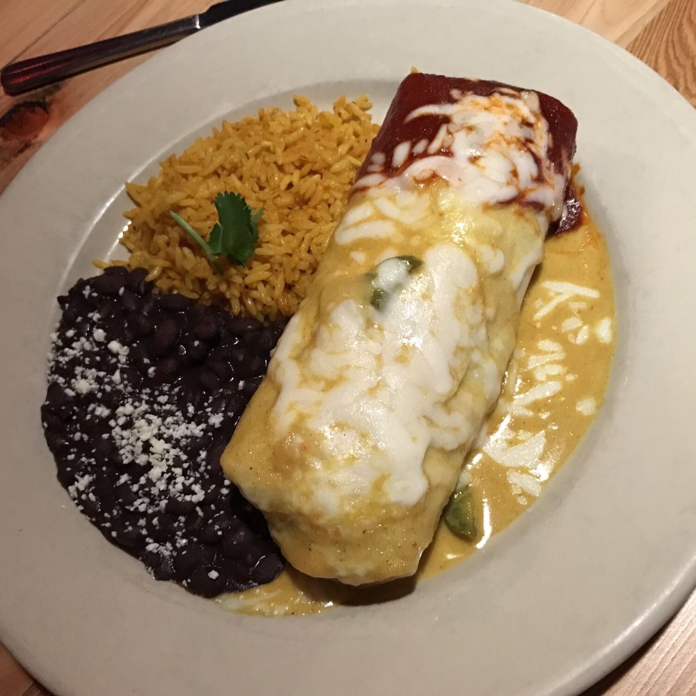 Table Mesa - Chicken curry burrito. Yum. - Latin American Near Me - Bentonville, Arkansas