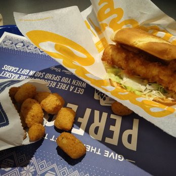 Culver's - Cod sandwich and cheese curds - Fast Food Near Me - Ocala, Florida