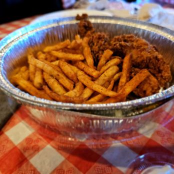 Smoke & Fire - Plain Chicken tenders n fries - Barbeque Near Me - Las Vegas, Nevada Smoke & Fire - Plain Chicken tenders n fries - Barbeque Near Me - Las Vegas, Nevada