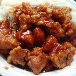 China Delight - L35. General Tso's Chicken Lunch Special, at China Delight in Winsted, CT.